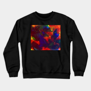 Black Opal Pattern Crewneck Sweatshirt